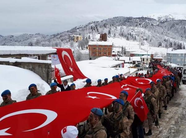 SARIKAMIŞ ŞEHİTLERİNİ ANMA YÜRÜYÜŞÜ